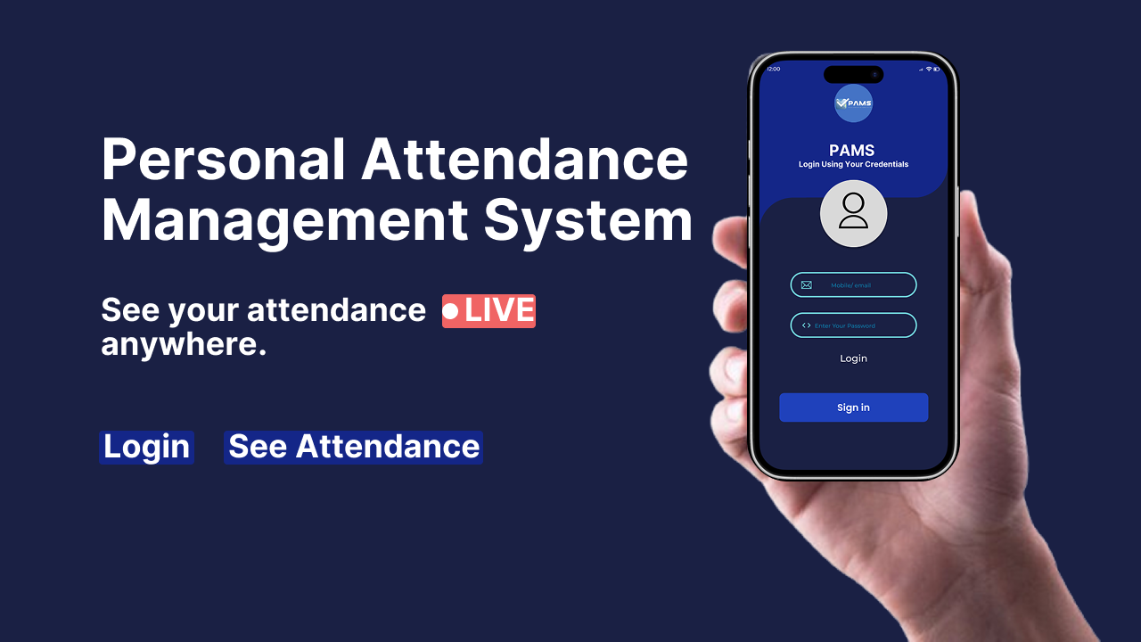 PAMS UI Design